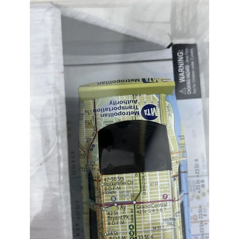 NEW LIONEL NASCAR MTA Manhattan Subway Map Limited Edition Collectable Car